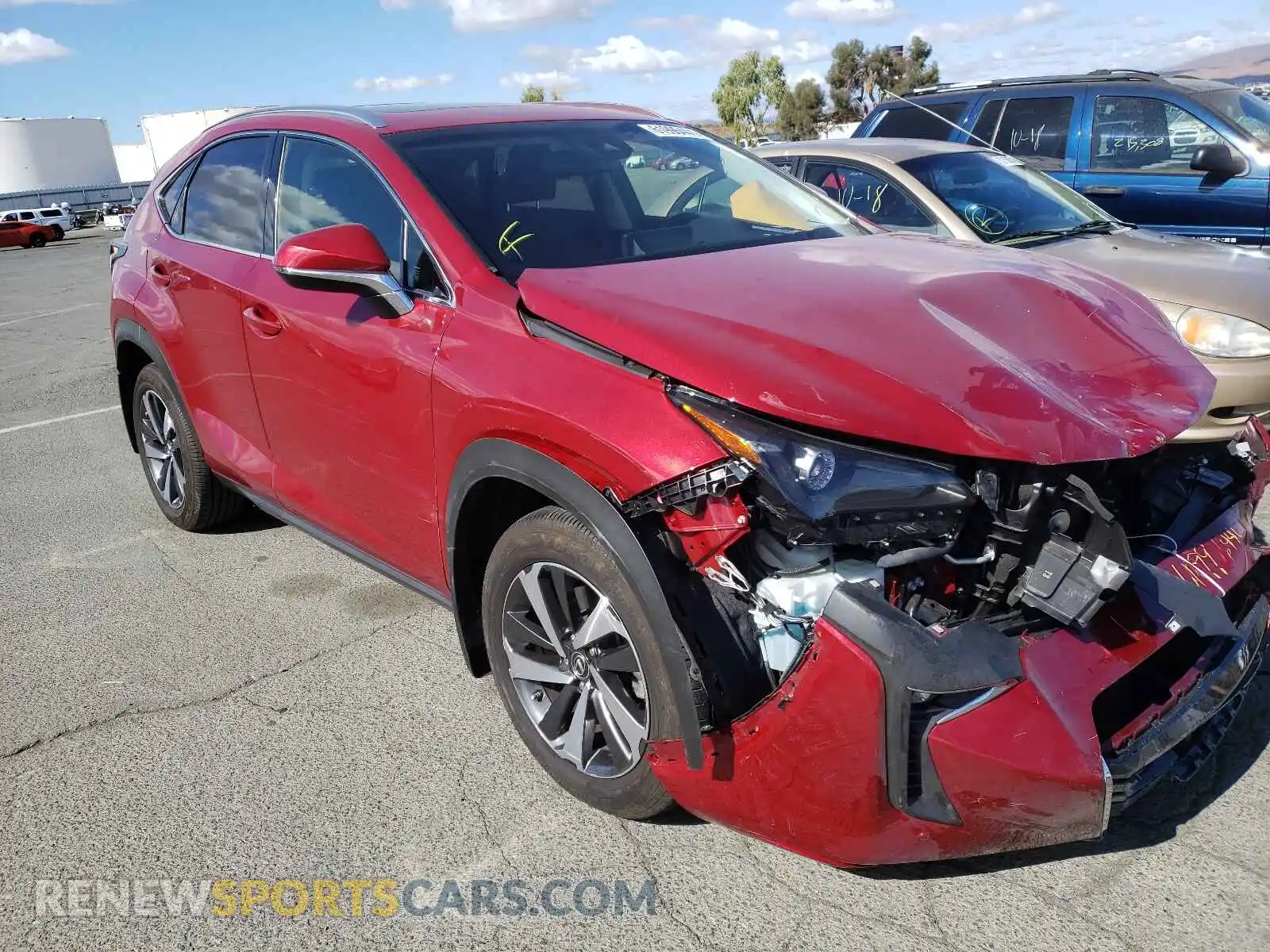 1 Photograph of a damaged car JTJBARBZ9K2180914 LEXUS NX 2019