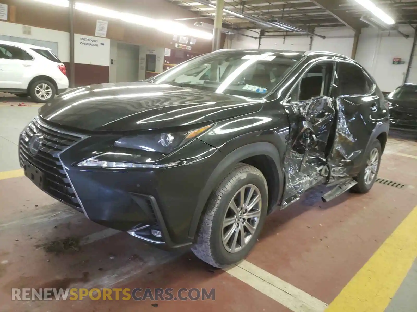 2 Photograph of a damaged car JTJBARBZ9K2187295 LEXUS NX 2019