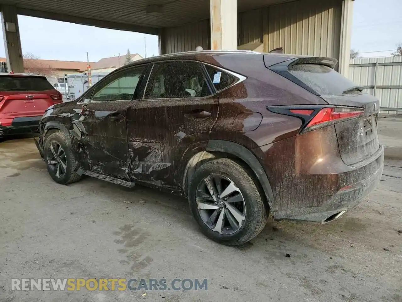 2 Photograph of a damaged car JTJBARBZ9K2189354 LEXUS NX 2019