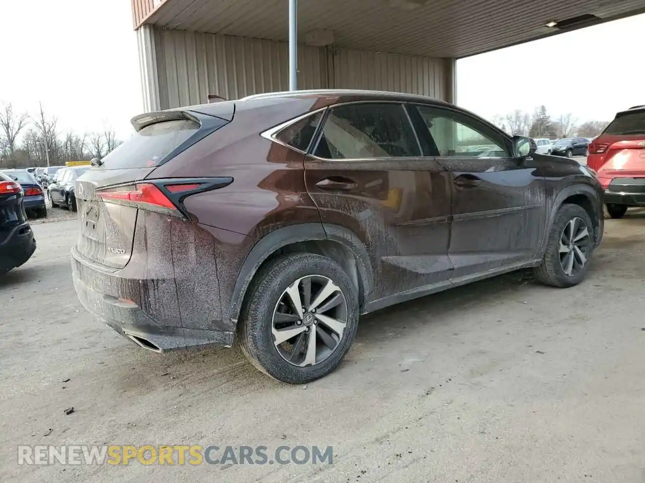 3 Photograph of a damaged car JTJBARBZ9K2189354 LEXUS NX 2019