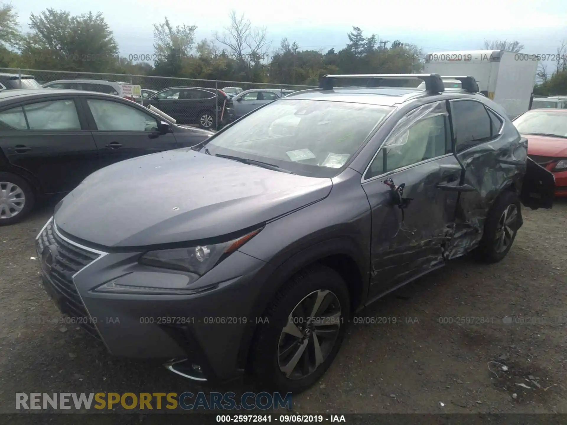 2 Photograph of a damaged car JTJBARBZ9K2191055 LEXUS NX 2019