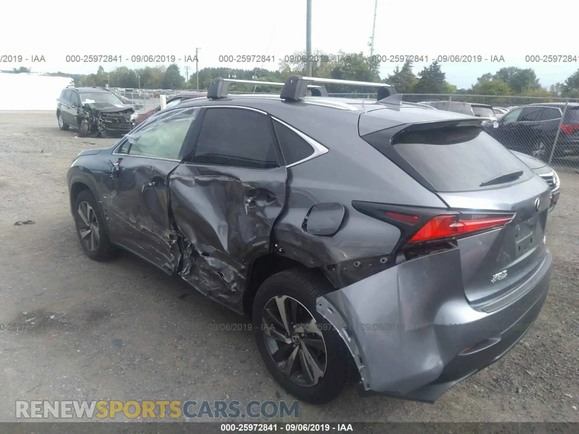 3 Photograph of a damaged car JTJBARBZ9K2191055 LEXUS NX 2019