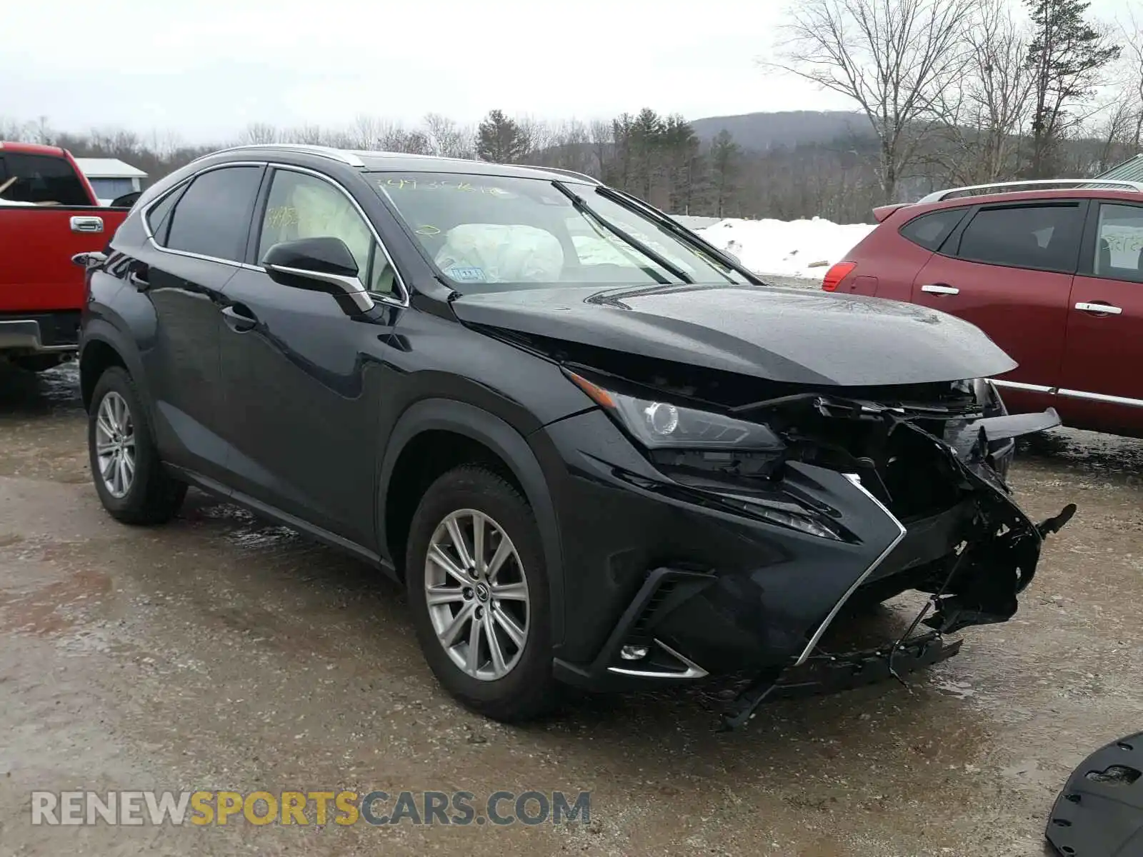 1 Photograph of a damaged car JTJBARBZ9K2195915 LEXUS NX 2019