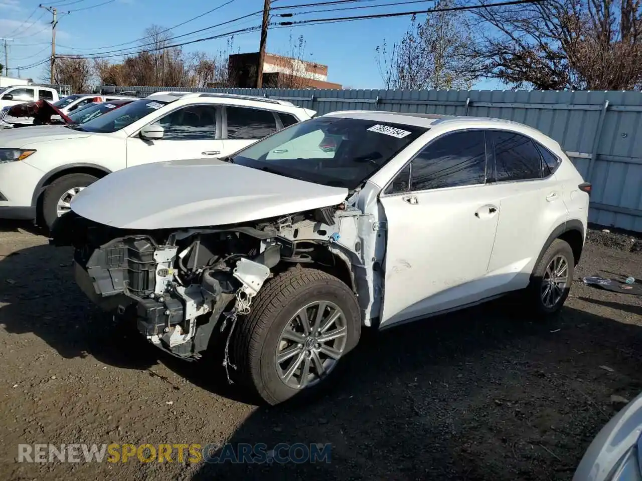 1 Photograph of a damaged car JTJBARBZ9K2203768 LEXUS NX 2019