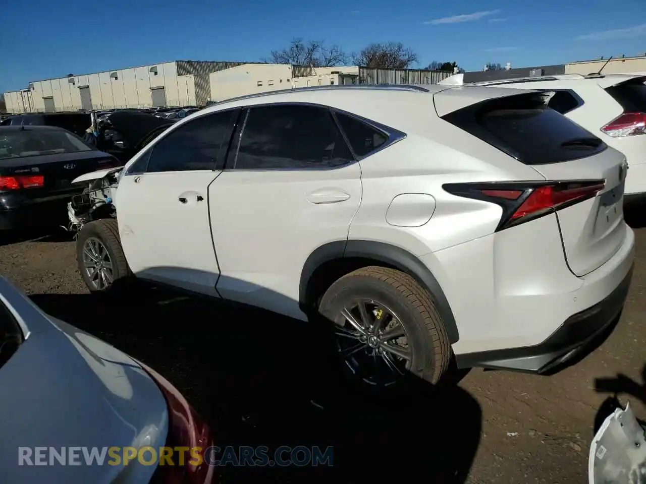 2 Photograph of a damaged car JTJBARBZ9K2203768 LEXUS NX 2019