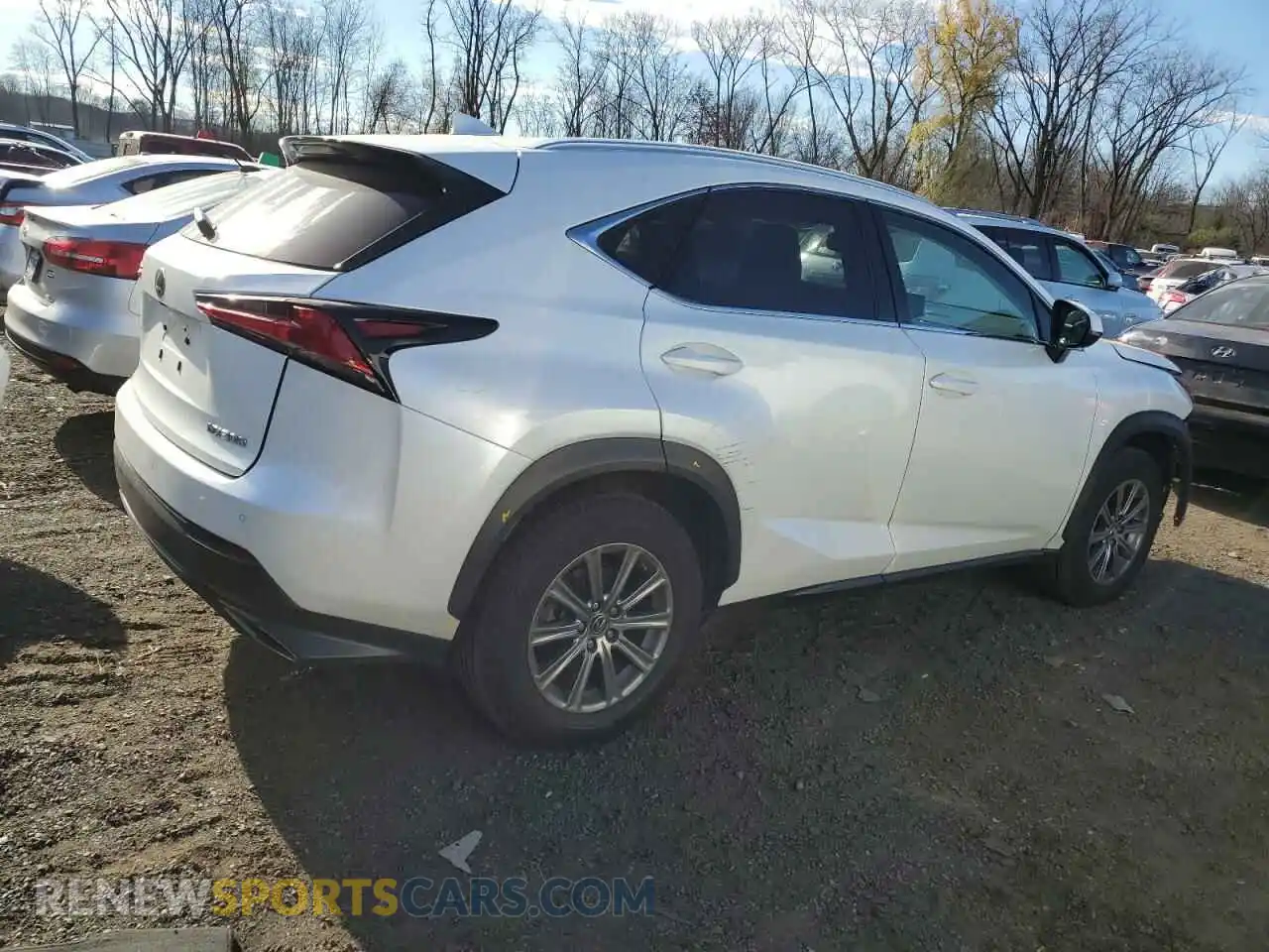 3 Photograph of a damaged car JTJBARBZ9K2203768 LEXUS NX 2019