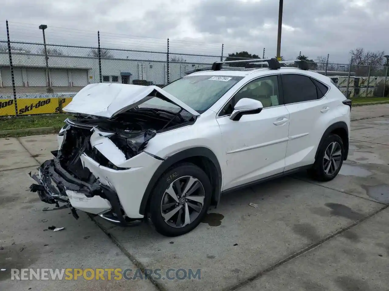 1 Photograph of a damaged car JTJBARBZXK2181537 LEXUS NX 2019