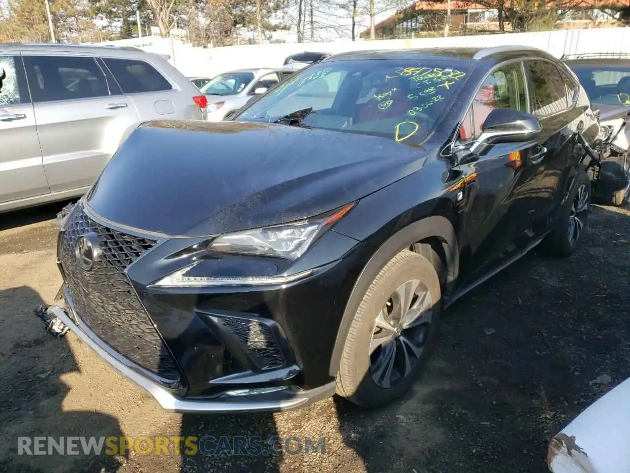 2 Photograph of a damaged car JTJBARBZXK2184566 LEXUS NX 2019