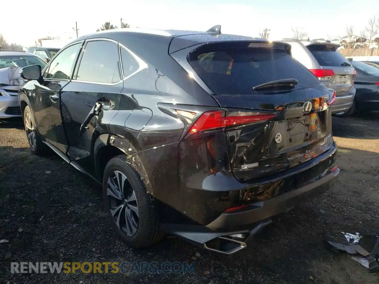3 Photograph of a damaged car JTJBARBZXK2184566 LEXUS NX 2019