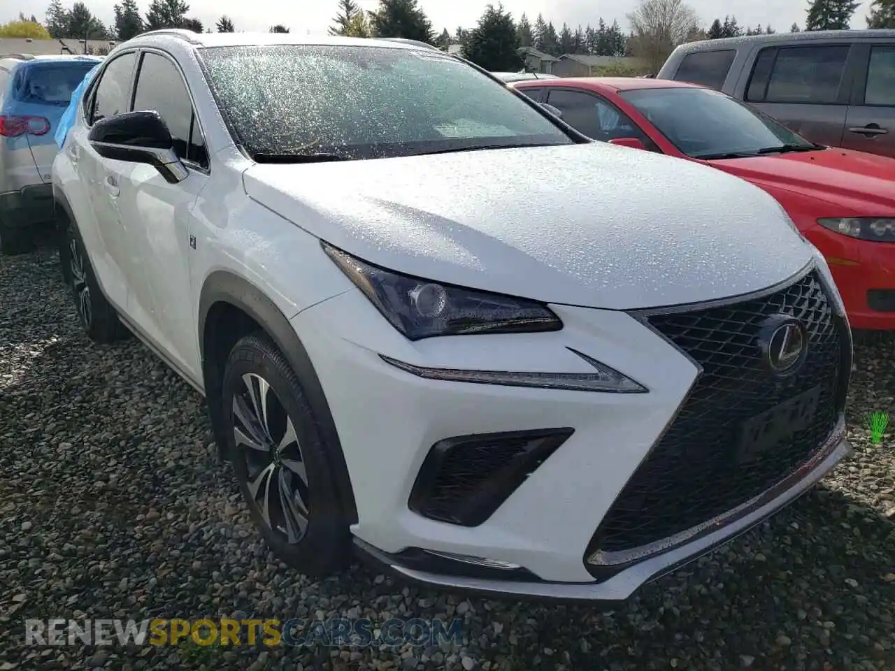 1 Photograph of a damaged car JTJBARBZXK2199214 LEXUS NX 2019
