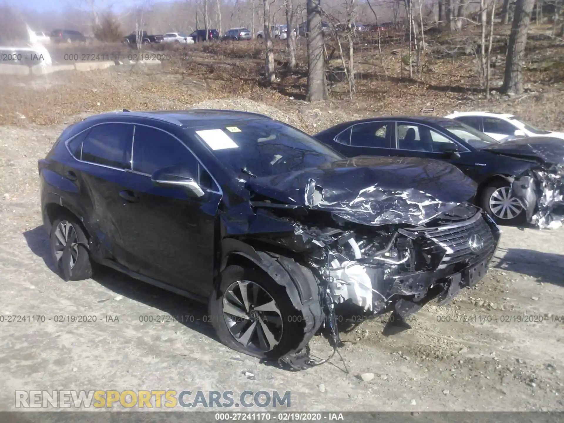 1 Photograph of a damaged car JTJBARBZXK2200717 LEXUS NX 2019
