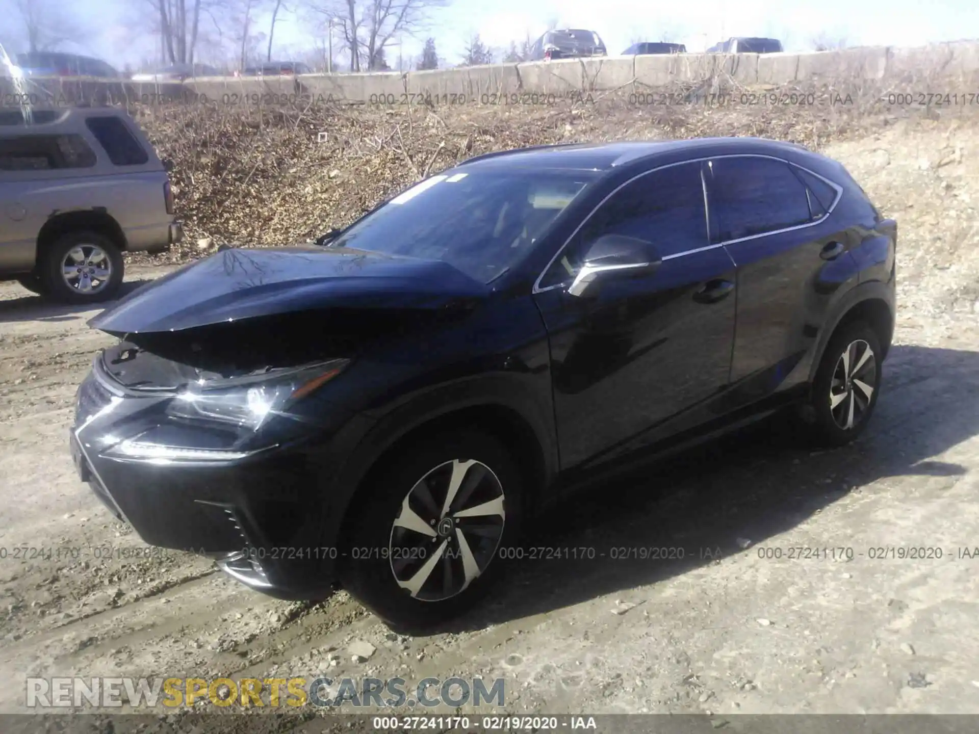 2 Photograph of a damaged car JTJBARBZXK2200717 LEXUS NX 2019