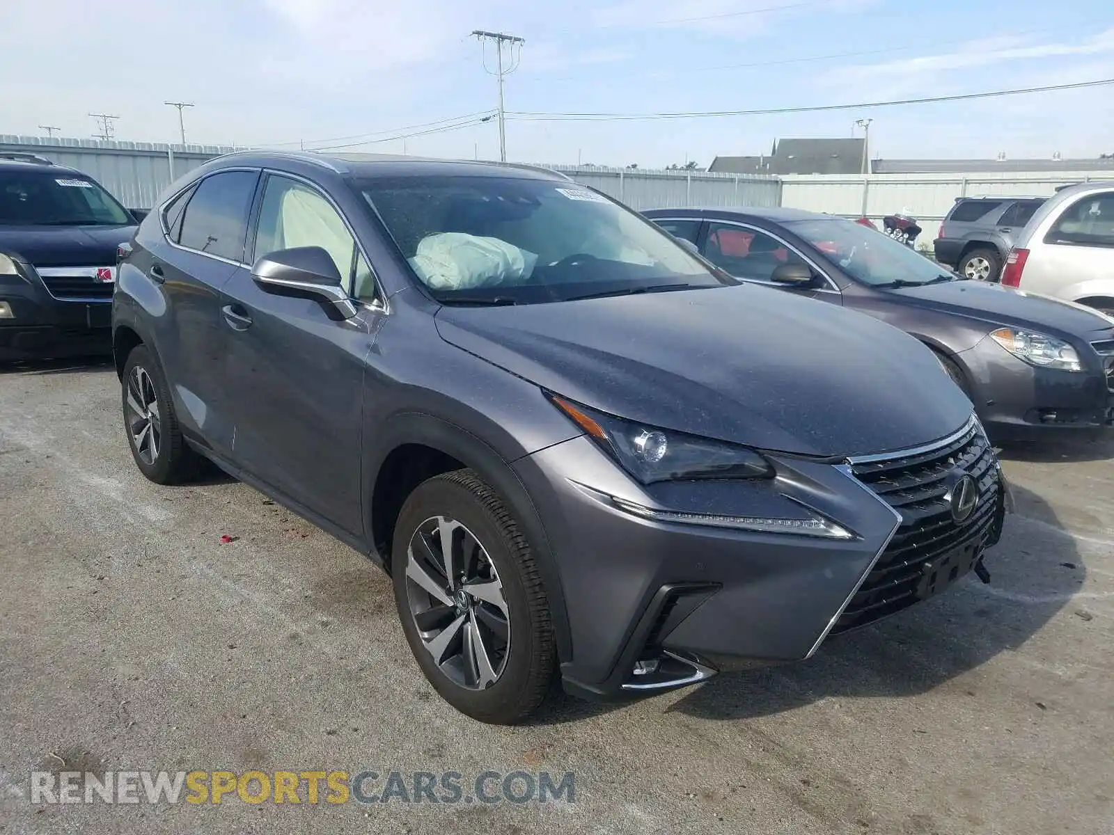 1 Photograph of a damaged car JTJBARBZXK2205206 LEXUS NX 2019