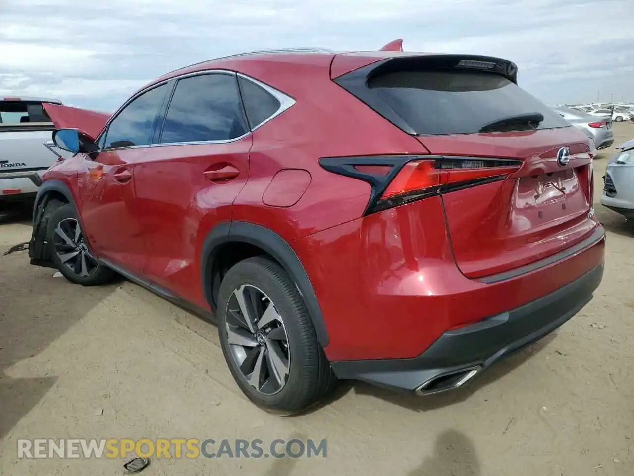 2 Photograph of a damaged car JTJBARBZXK2210275 LEXUS NX 2019