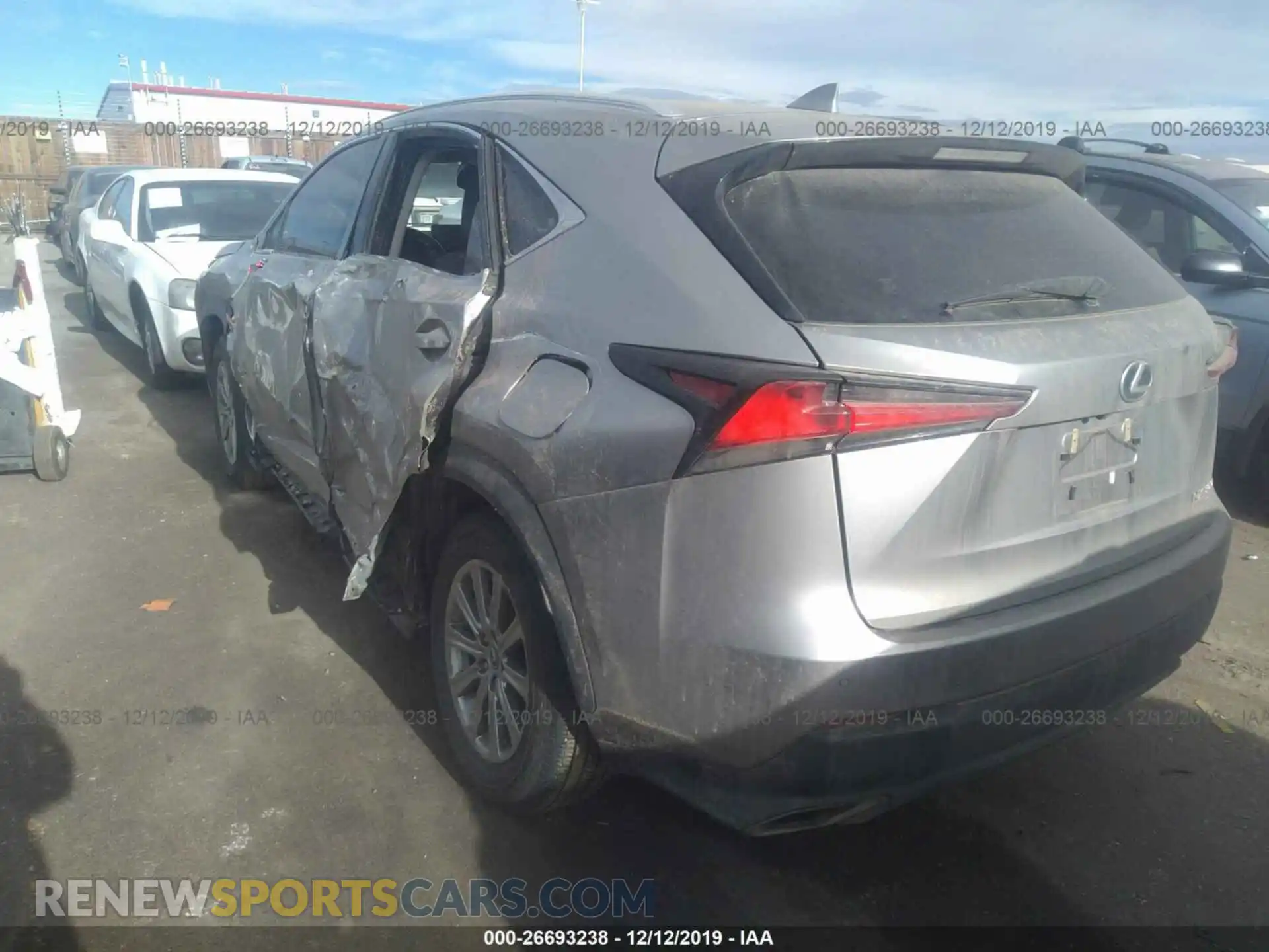 3 Photograph of a damaged car JTJBARBZXK2213175 LEXUS NX 2019