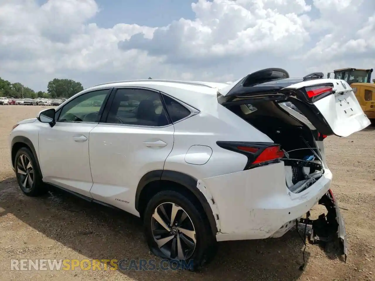 2 Photograph of a damaged car JTJBJRBZ0K2119208 LEXUS NX 2019