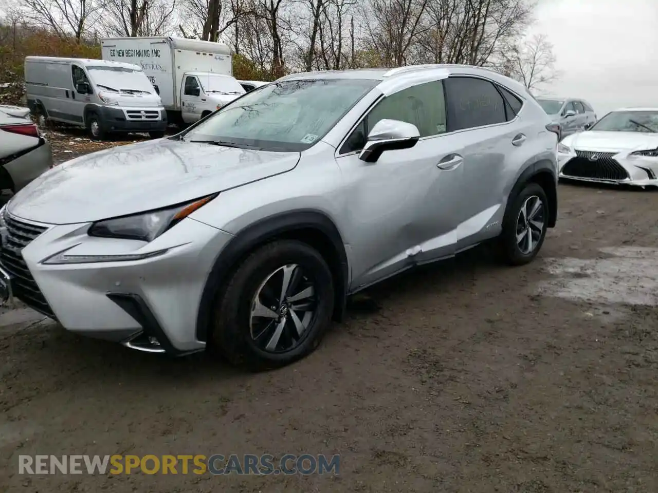 2 Photograph of a damaged car JTJBJRBZ1K2102031 LEXUS NX 2019
