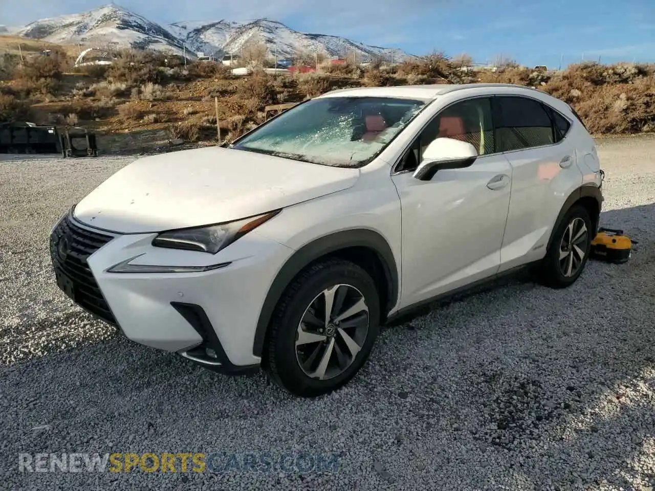 1 Photograph of a damaged car JTJBJRBZ2K2107447 LEXUS NX 2019