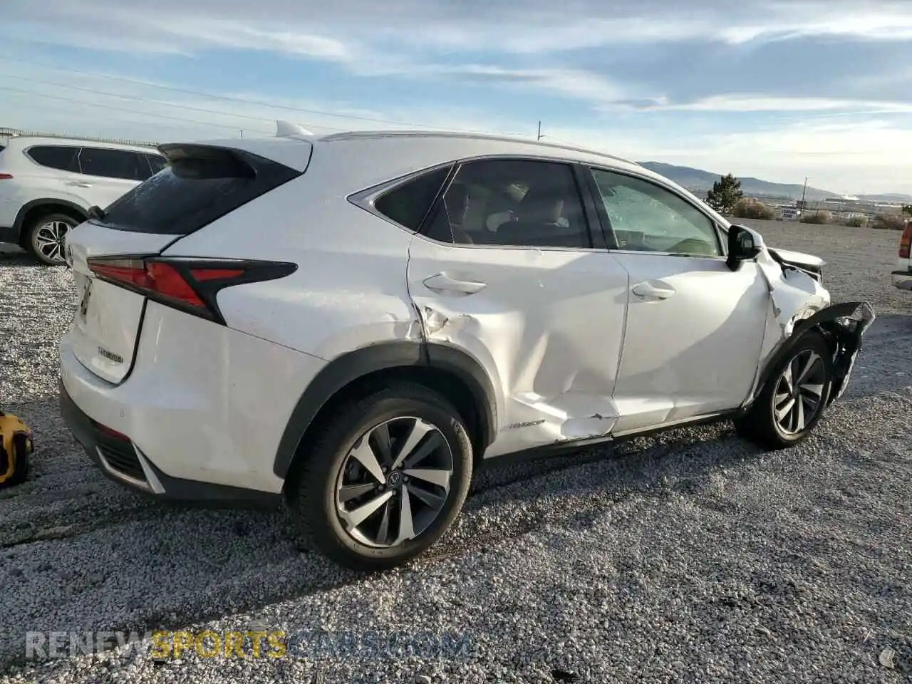 3 Photograph of a damaged car JTJBJRBZ2K2107447 LEXUS NX 2019