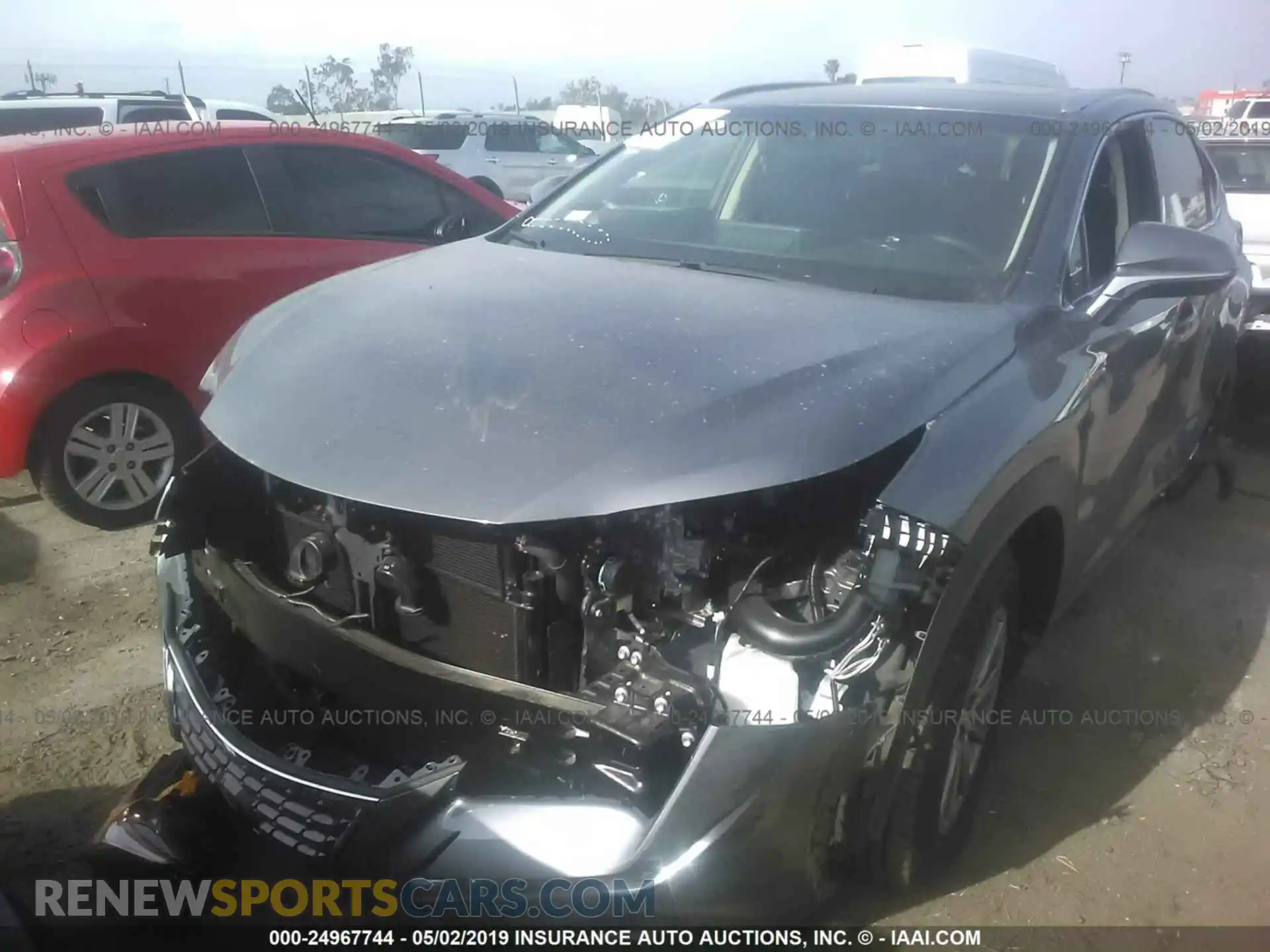 2 Photograph of a damaged car JTJBJRBZ2K2110977 LEXUS NX 2019