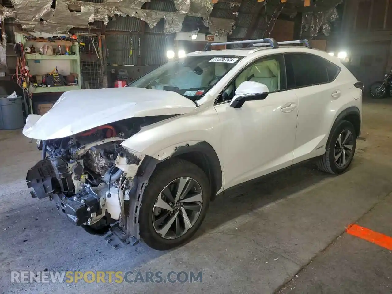 1 fotografías del automóvil dañado JTJBJRBZ2K2112485 LEXUS NX 2019
