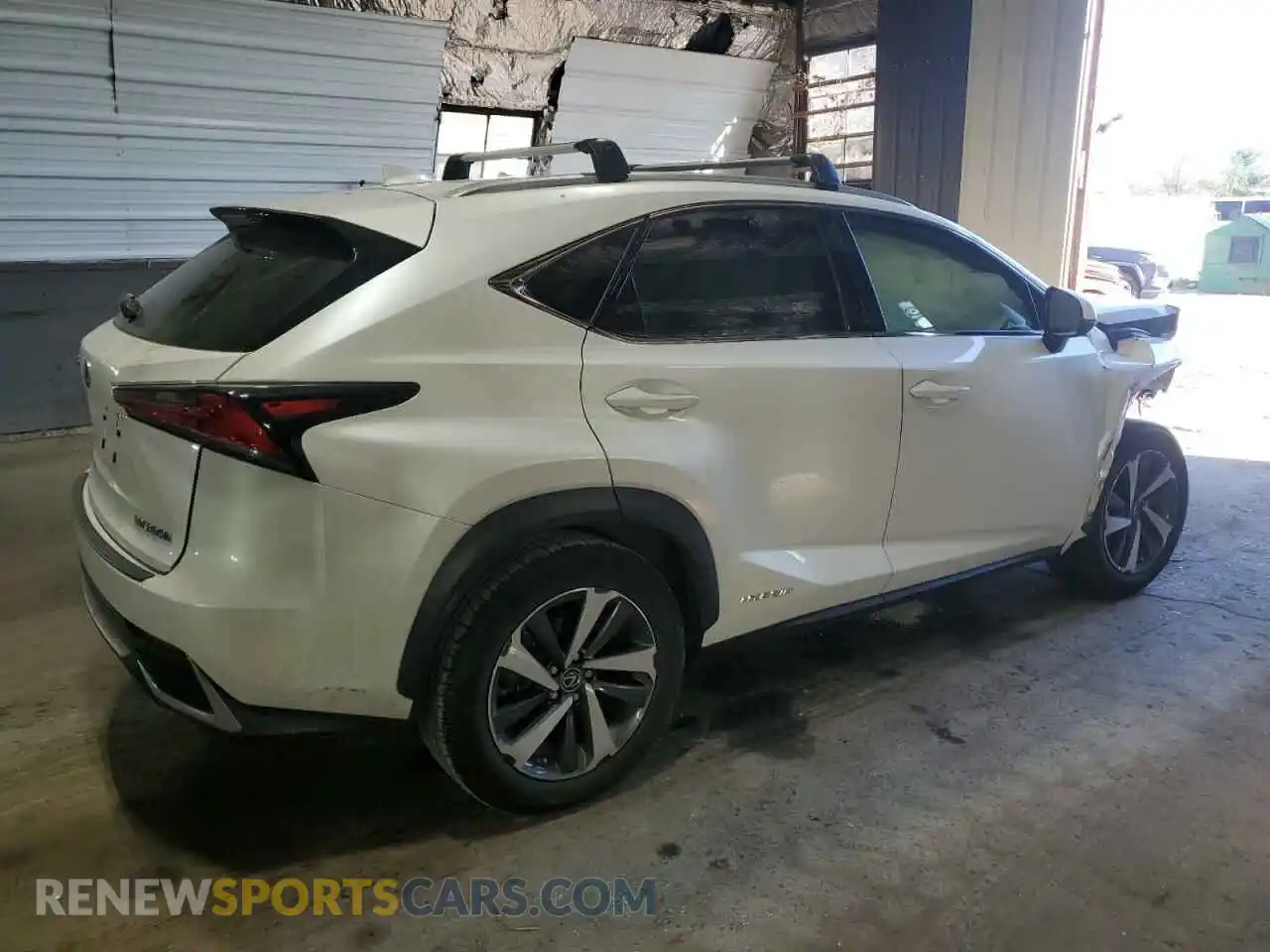 3 fotografías del automóvil dañado JTJBJRBZ2K2112485 LEXUS NX 2019