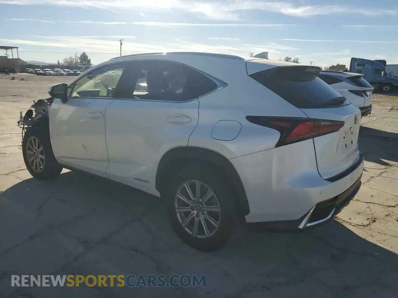 2 fotografías del automóvil dañado JTJBJRBZ3K2108266 LEXUS NX 2019