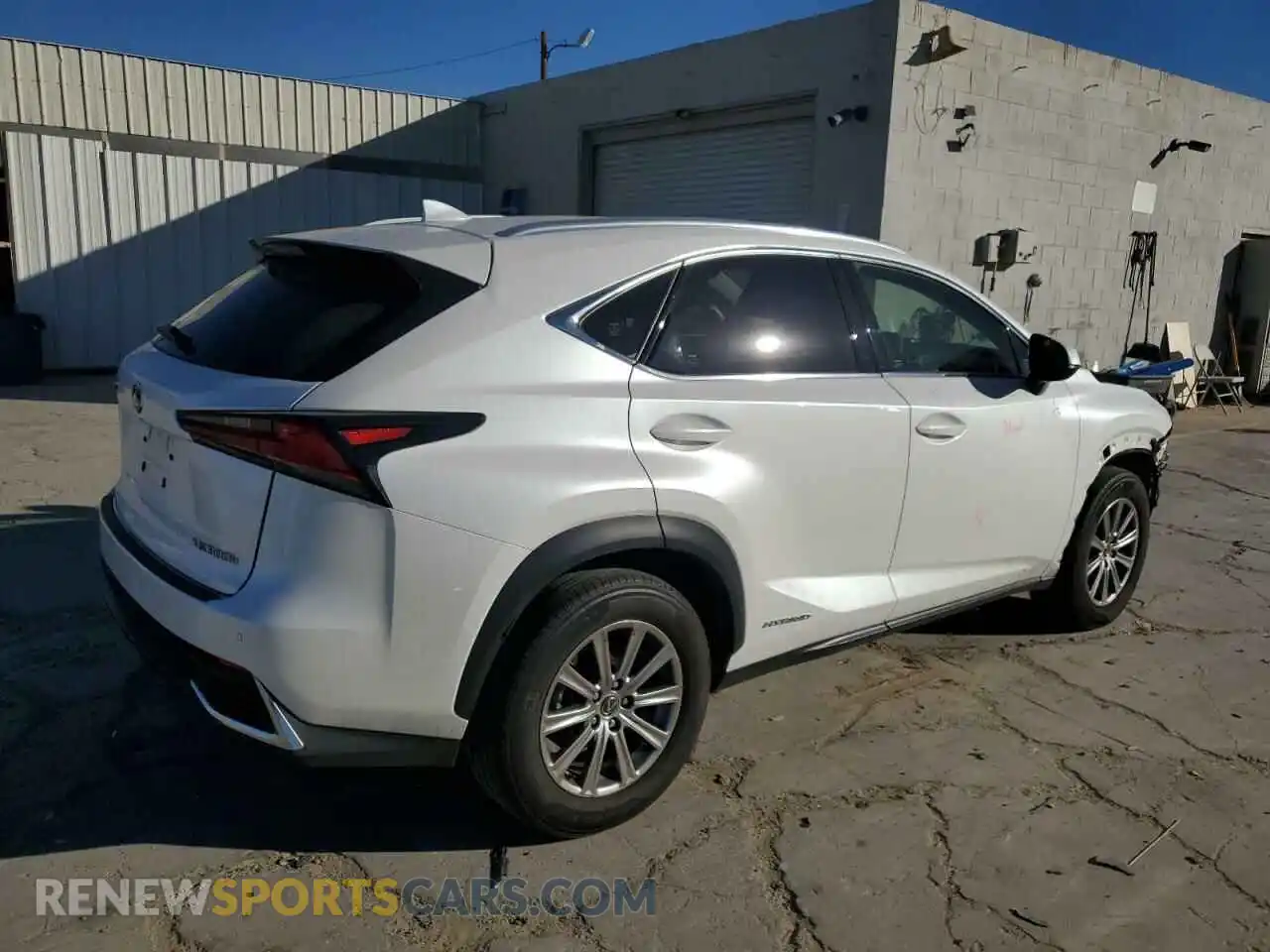 3 fotografías del automóvil dañado JTJBJRBZ3K2108266 LEXUS NX 2019