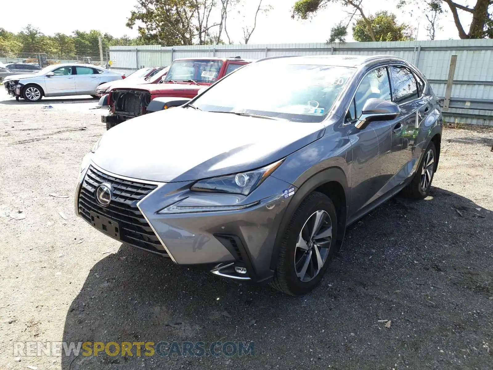 2 Photograph of a damaged car JTJBJRBZ3K2113421 LEXUS NX 2019