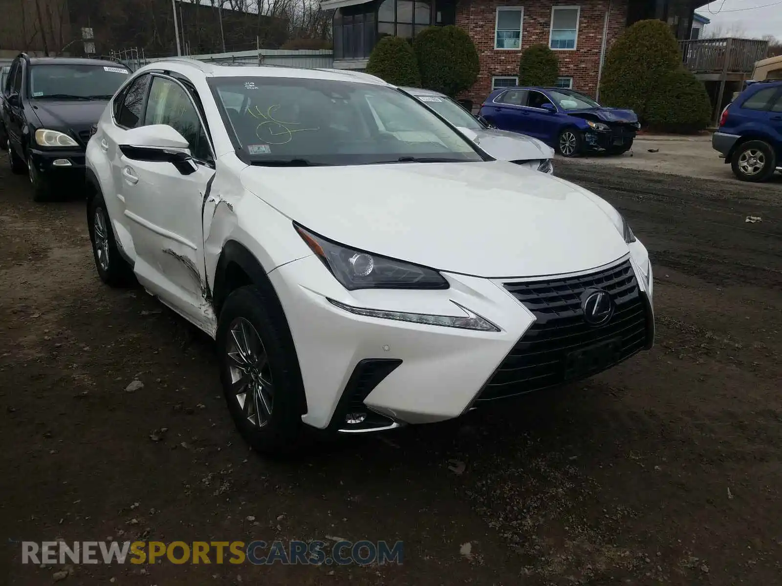 1 Photograph of a damaged car JTJBJRBZ3K2113497 LEXUS NX 2019