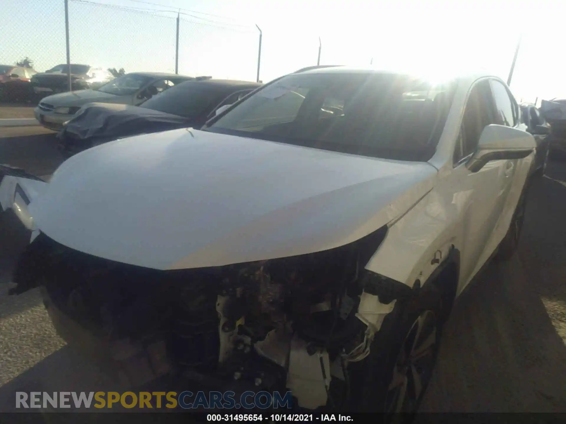 2 Photograph of a damaged car JTJBJRBZ3K2124984 LEXUS NX 2019