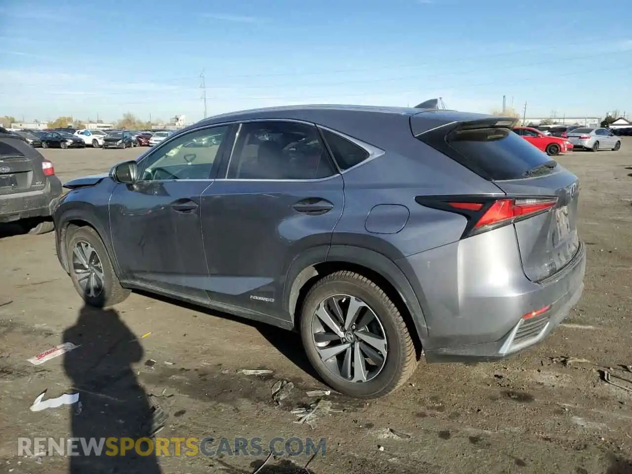 2 Photograph of a damaged car JTJBJRBZ4K2105098 LEXUS NX 2019