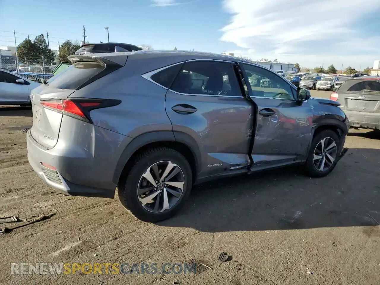 3 Photograph of a damaged car JTJBJRBZ4K2105098 LEXUS NX 2019