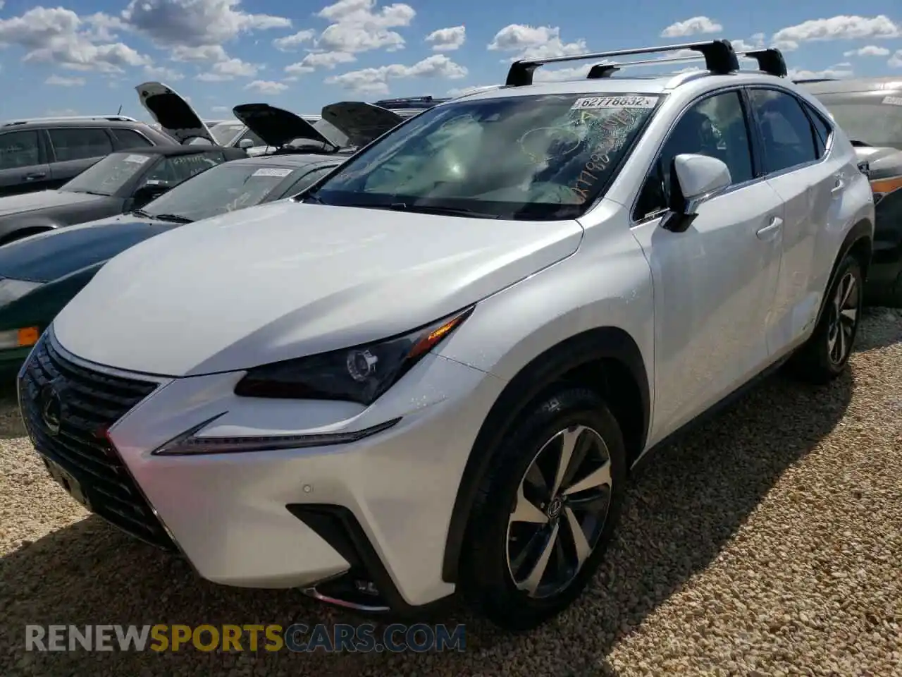 2 Photograph of a damaged car JTJBJRBZ4K2112486 LEXUS NX 2019