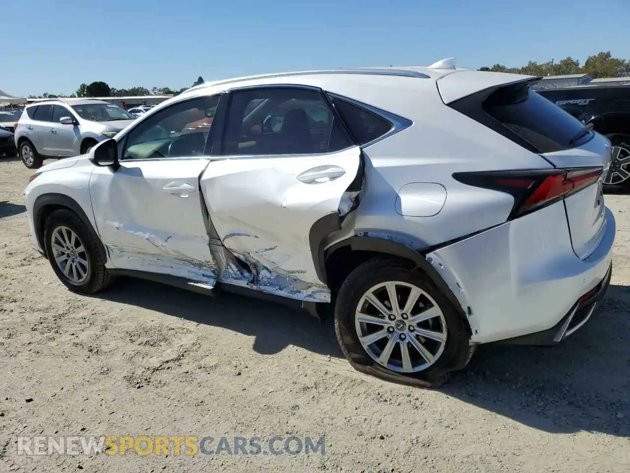 2 Photograph of a damaged car JTJBJRBZ5K2097724 LEXUS NX 2019
