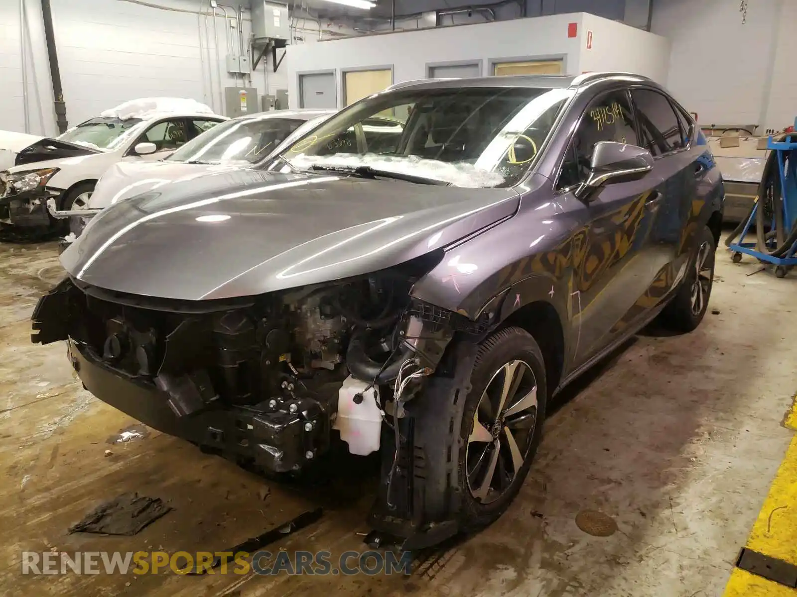 2 Photograph of a damaged car JTJBJRBZ5K2099909 LEXUS NX 2019