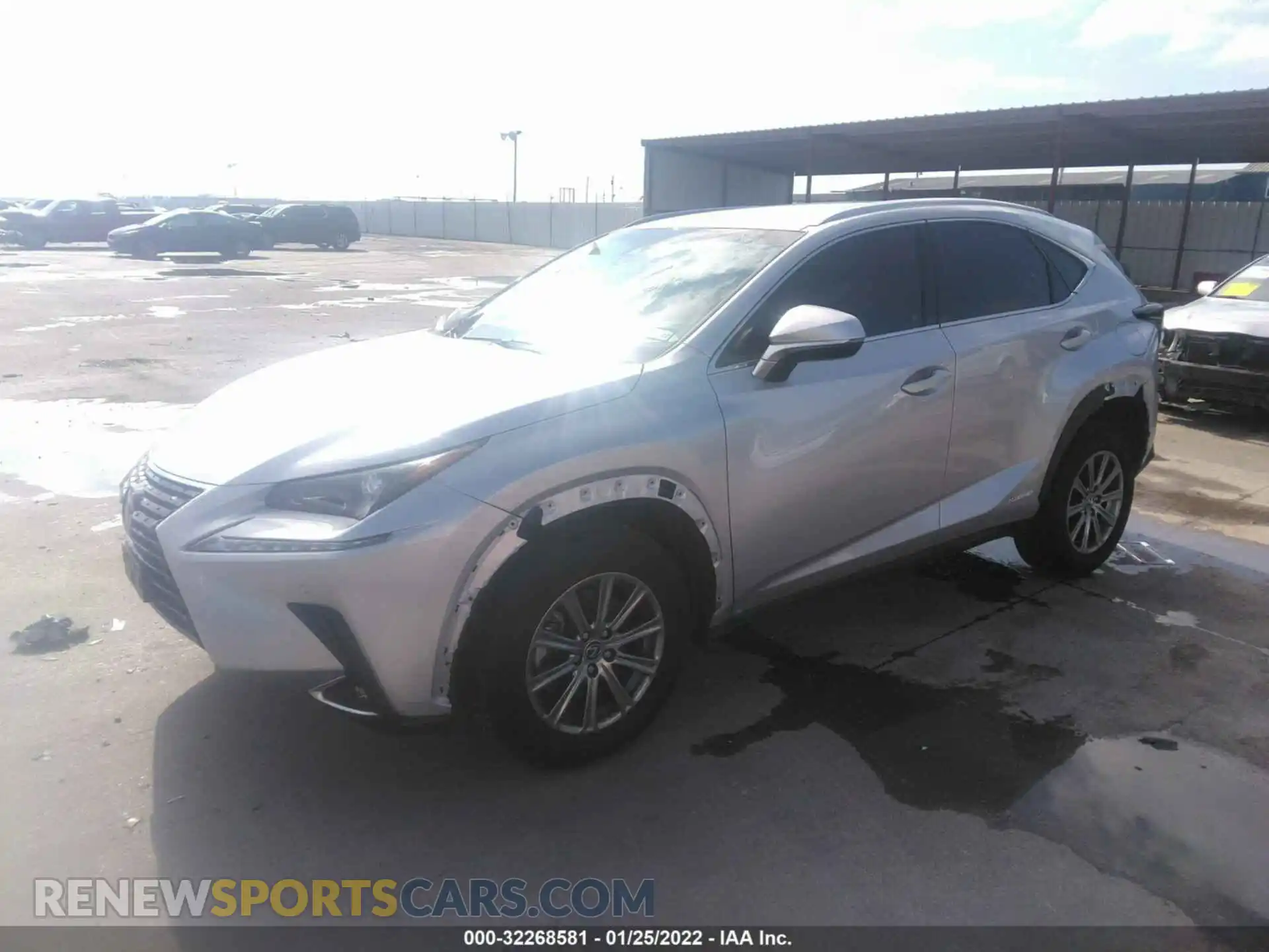 2 Photograph of a damaged car JTJBJRBZ5K2107183 LEXUS NX 2019