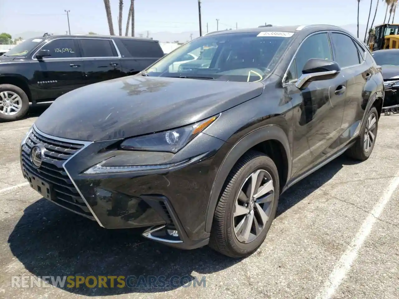 2 fotografías del automóvil dañado JTJBJRBZ5K2111069 LEXUS NX 2019
