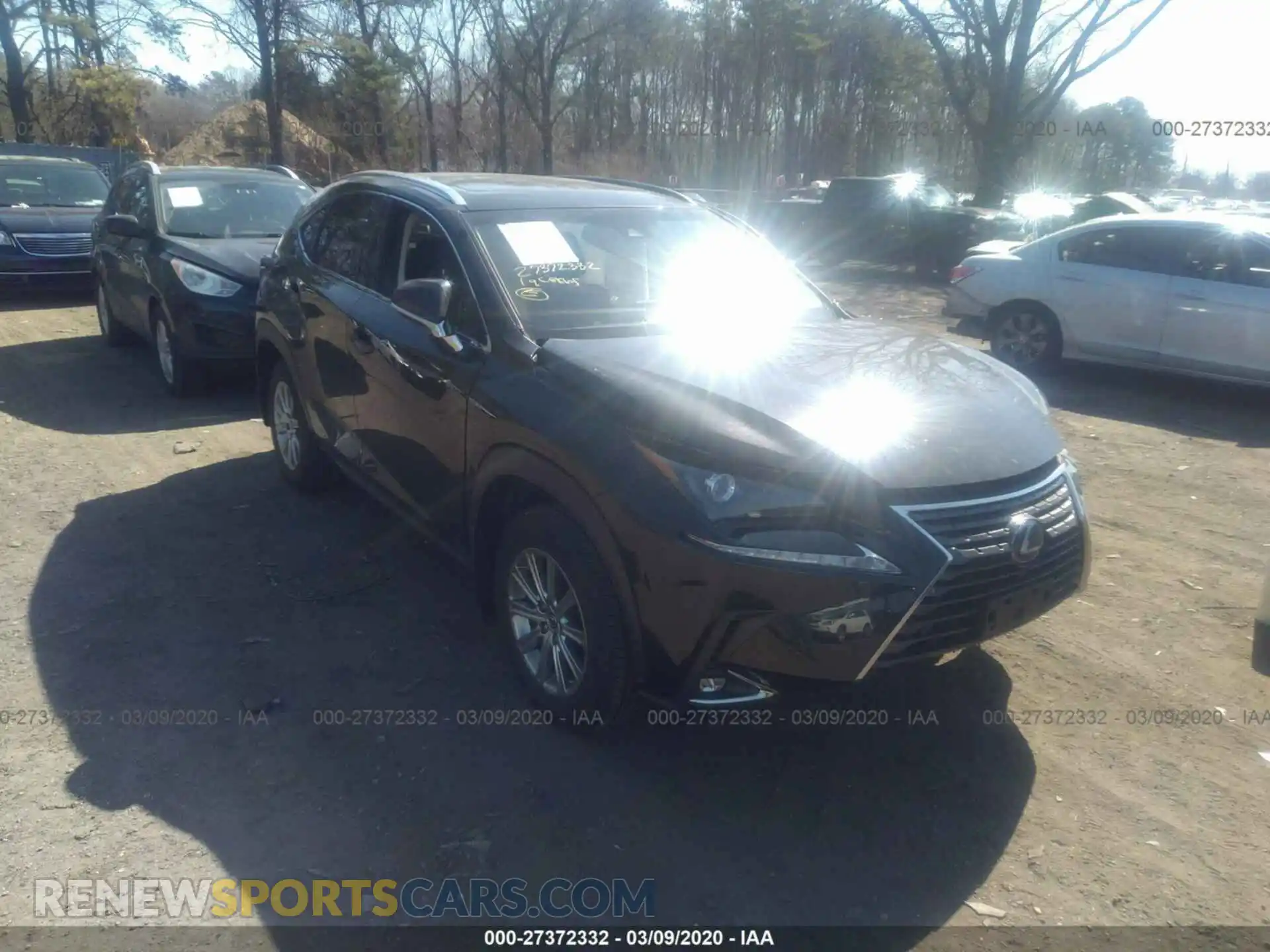 1 Photograph of a damaged car JTJBJRBZ6K2103904 LEXUS NX 2019