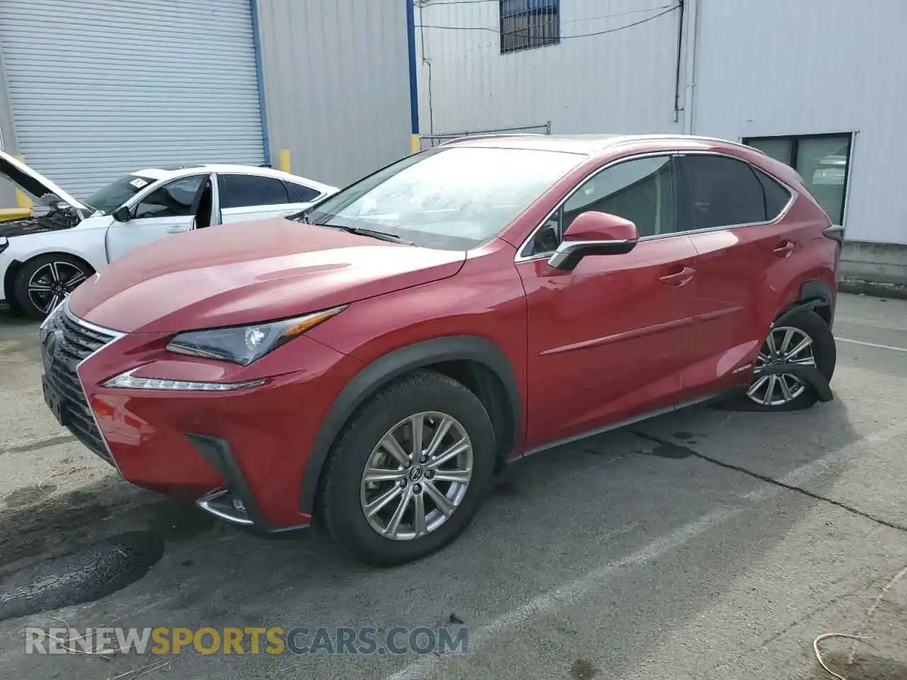 1 Photograph of a damaged car JTJBJRBZ7K2098700 LEXUS NX 2019