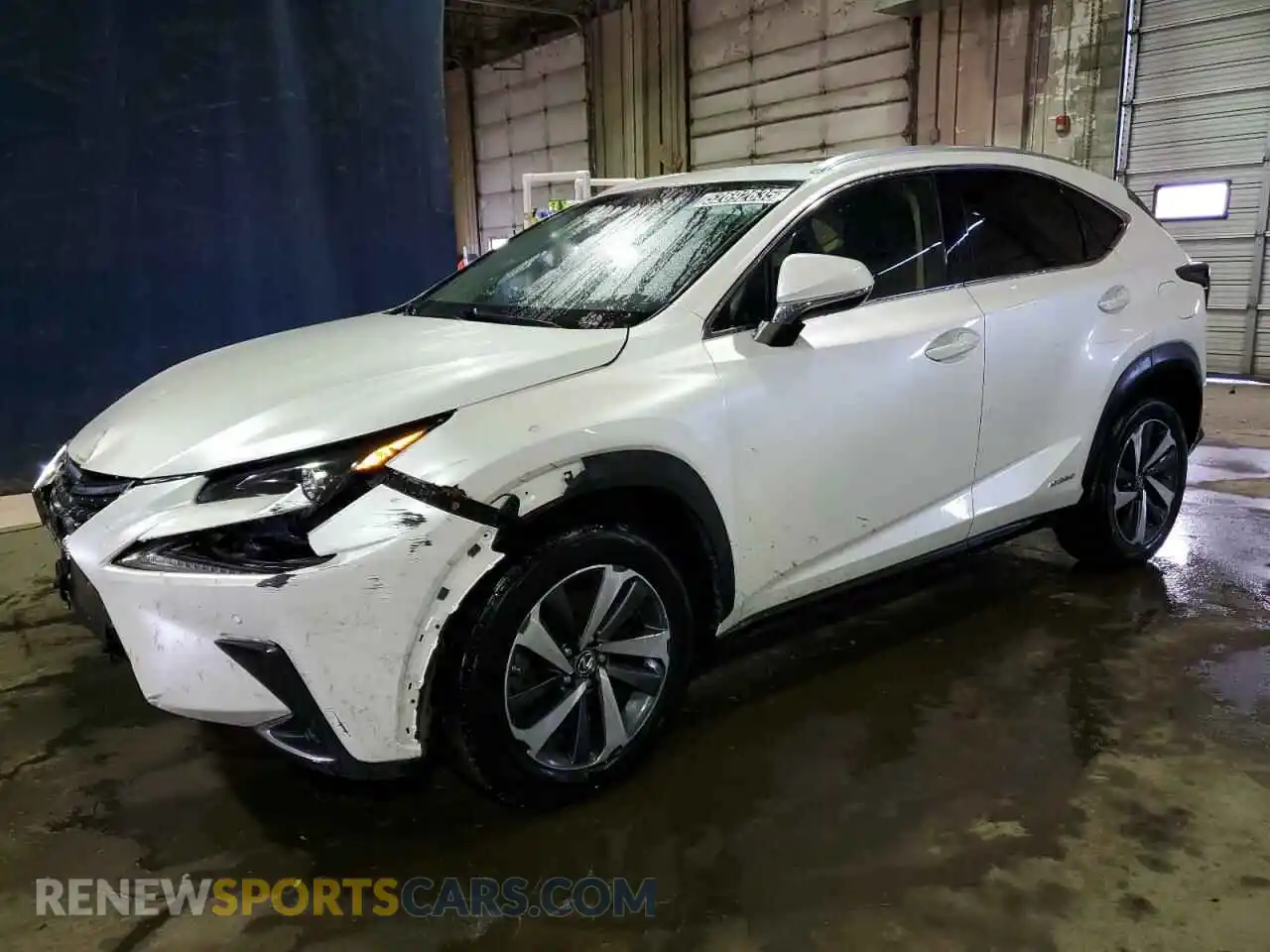 1 Photograph of a damaged car JTJBJRBZ7K2103135 LEXUS NX 2019