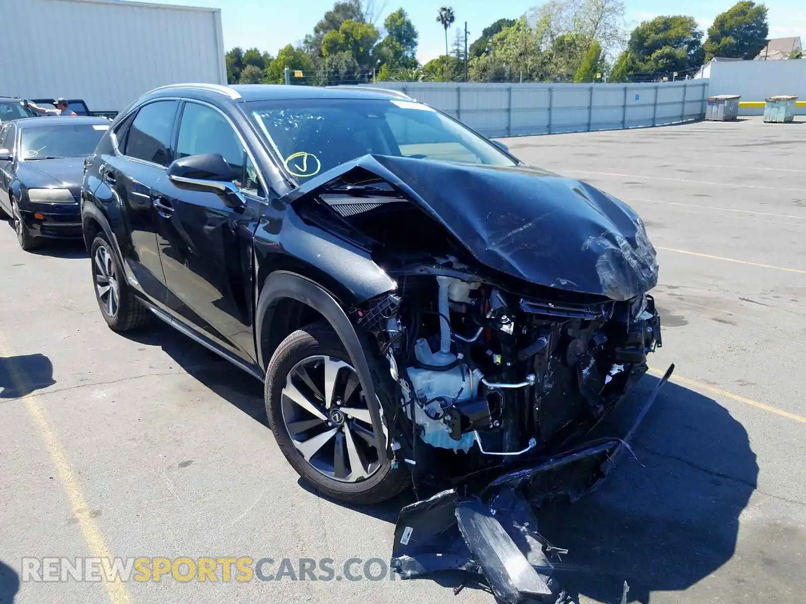 1 fotografías del automóvil dañado JTJBJRBZ7K2108612 LEXUS NX 2019