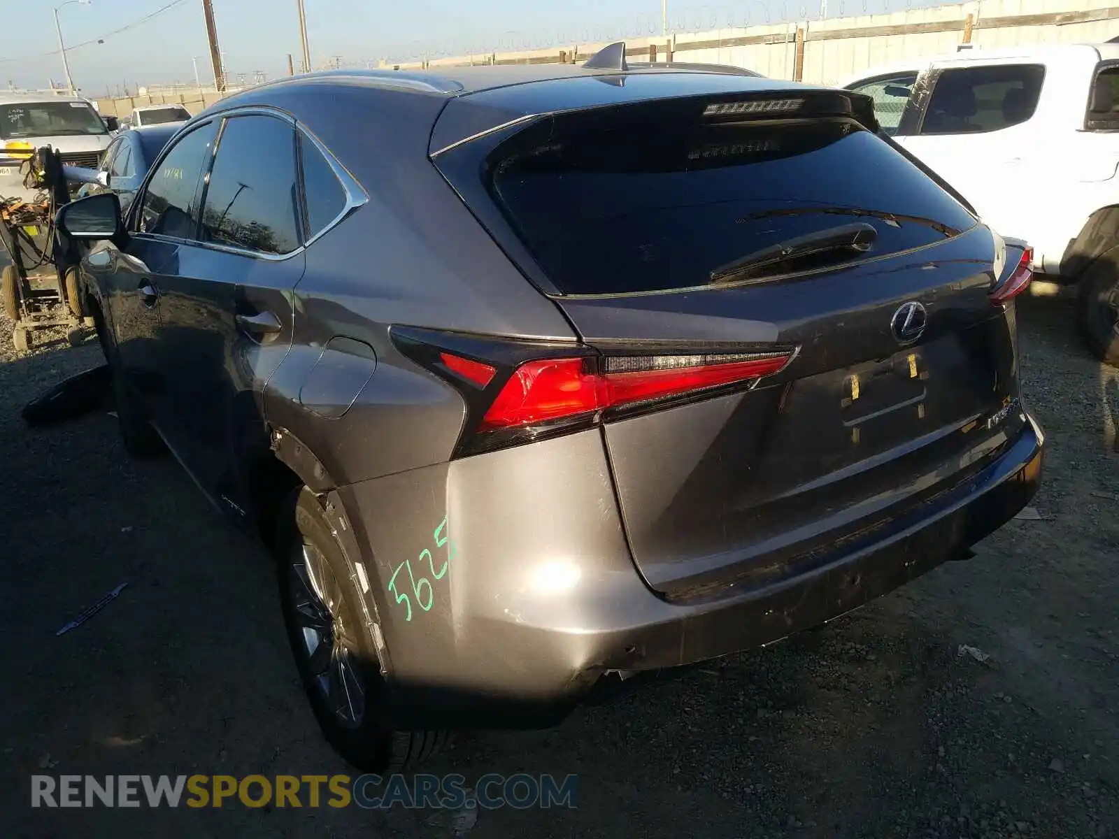 3 Photograph of a damaged car JTJBJRBZ7K2117262 LEXUS NX 2019