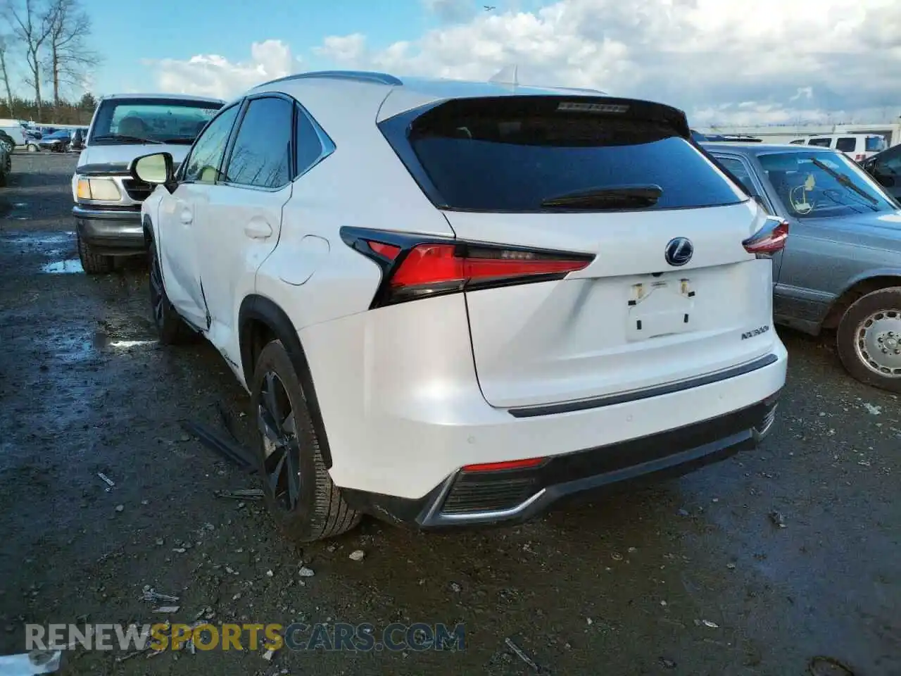 3 Photograph of a damaged car JTJBJRBZ7K2119819 LEXUS NX 2019