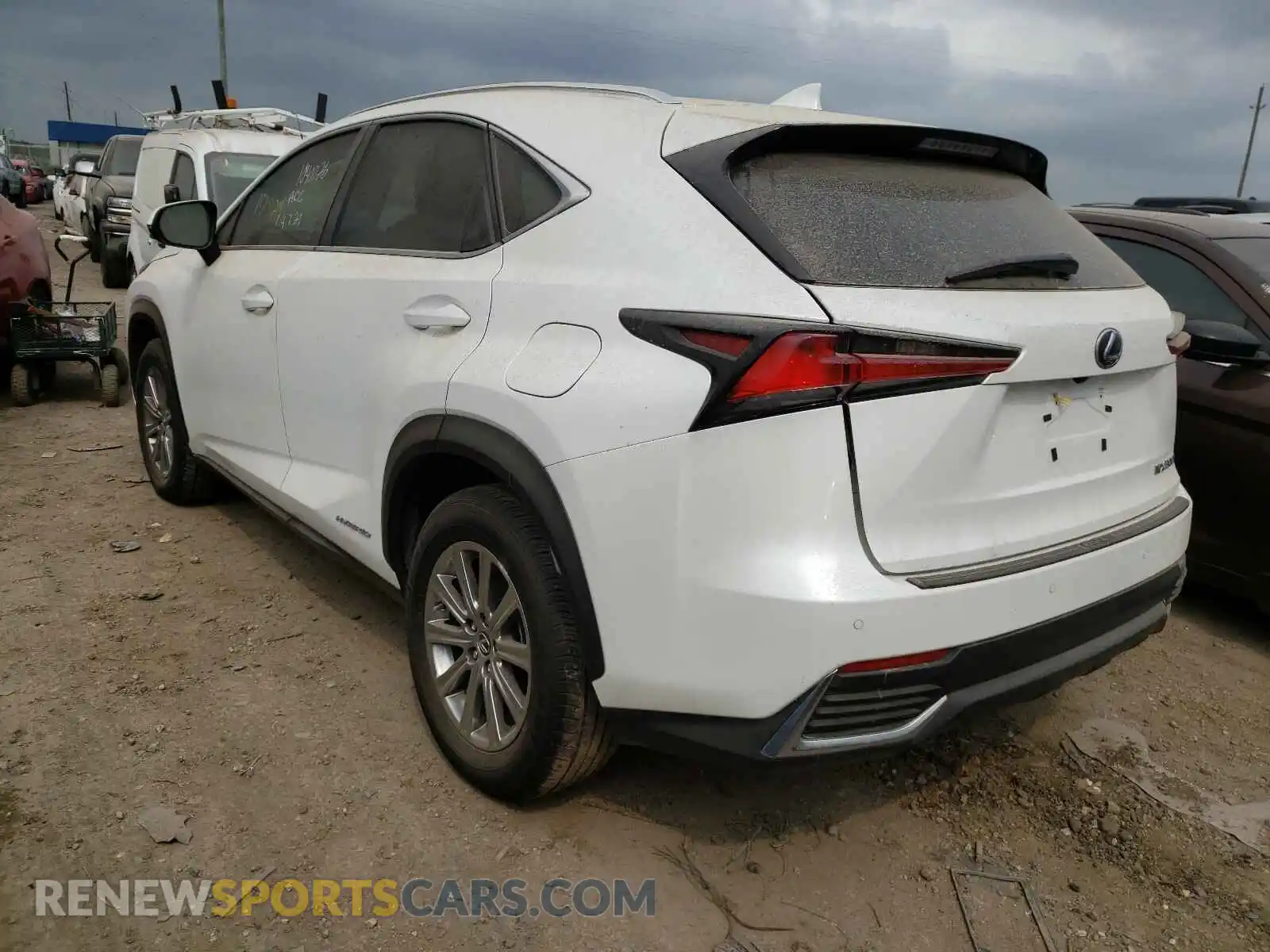 3 Photograph of a damaged car JTJBJRBZ7K2121795 LEXUS NX 2019