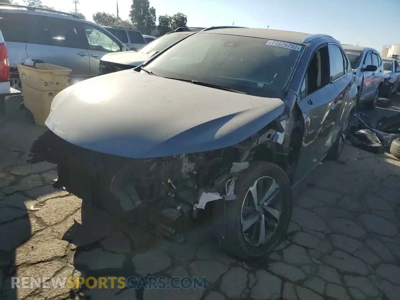 1 fotografías del automóvil dañado JTJBJRBZ7K2122347 LEXUS NX 2019