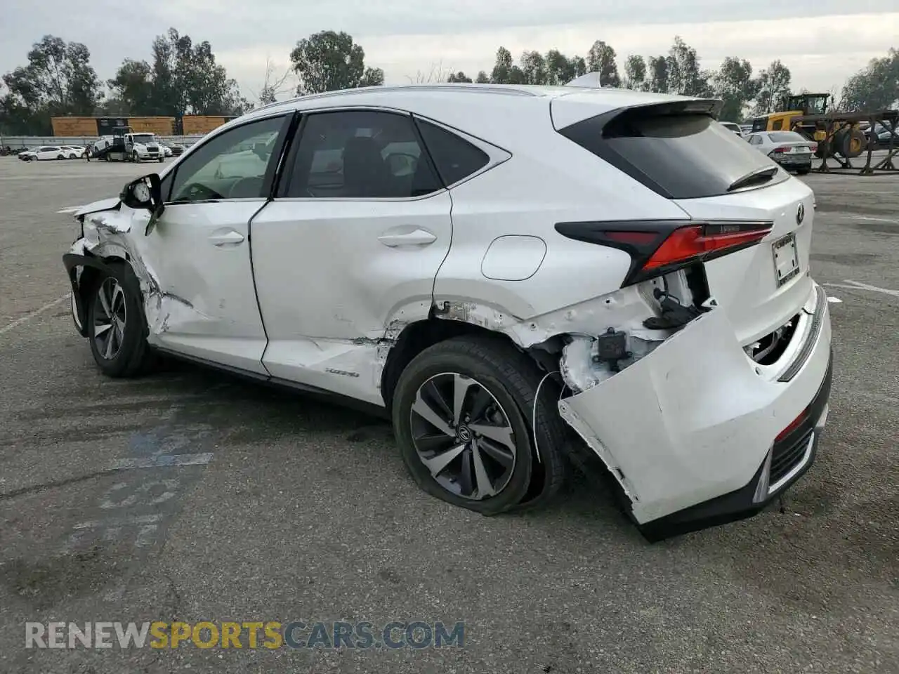 2 Photograph of a damaged car JTJBJRBZ8K2100034 LEXUS NX 2019