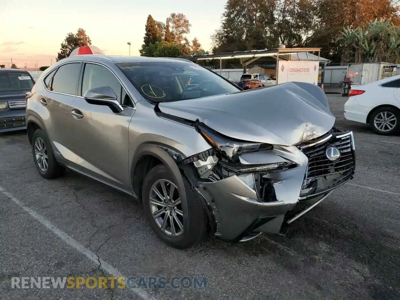 1 Photograph of a damaged car JTJBJRBZ8K2105802 LEXUS NX 2019