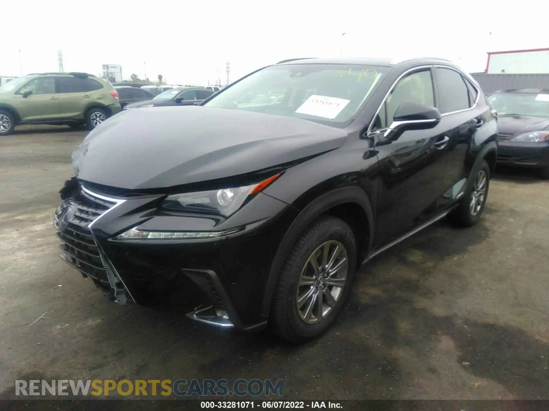 2 Photograph of a damaged car JTJBJRBZ8K2108022 LEXUS NX 2019