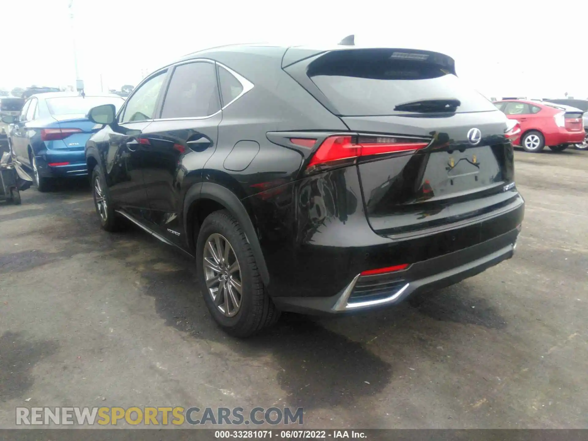 3 Photograph of a damaged car JTJBJRBZ8K2108022 LEXUS NX 2019